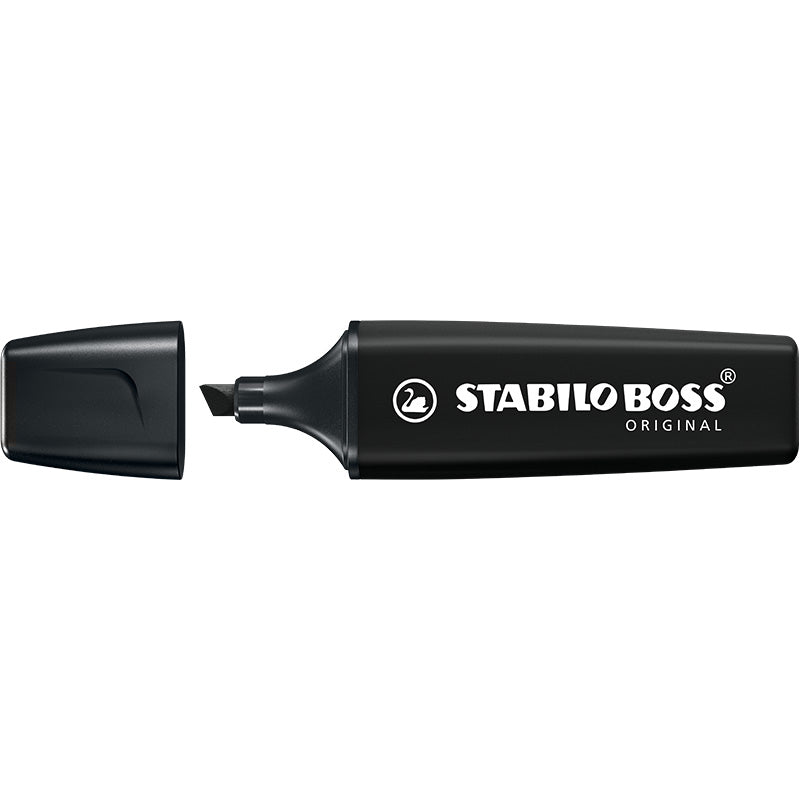Textmarker Stabilo Boss Original, negru