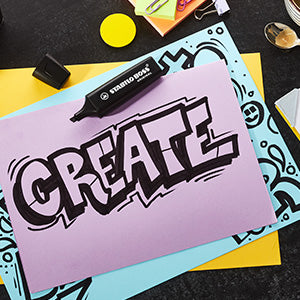 Textmarker Stabilo Boss Original, negru