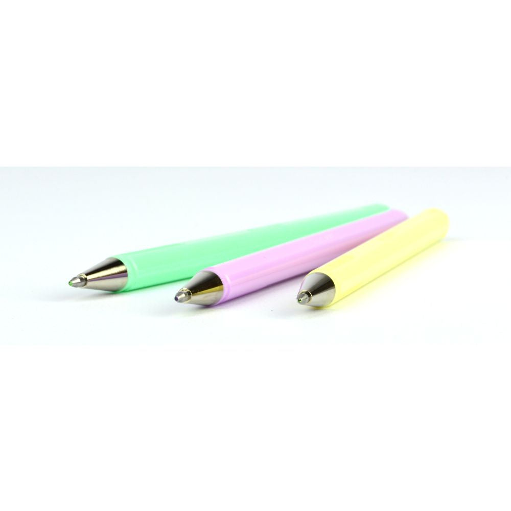 Roller cu gel Pentel Hybrid Milky, 0.8 mm, fara mecanism, roz pastel