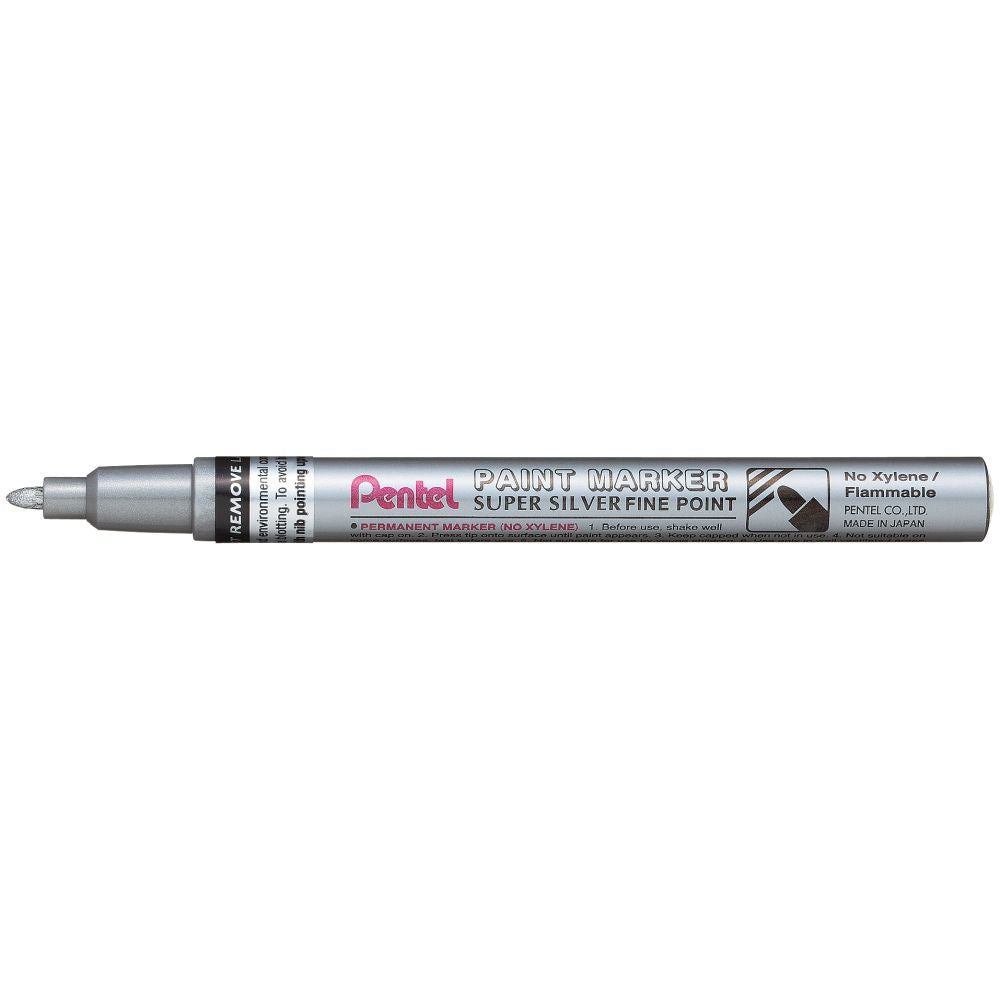 Marker permanent Pentel Paint Marker MSP10, 2.9 mm, cu vopsea, auriu