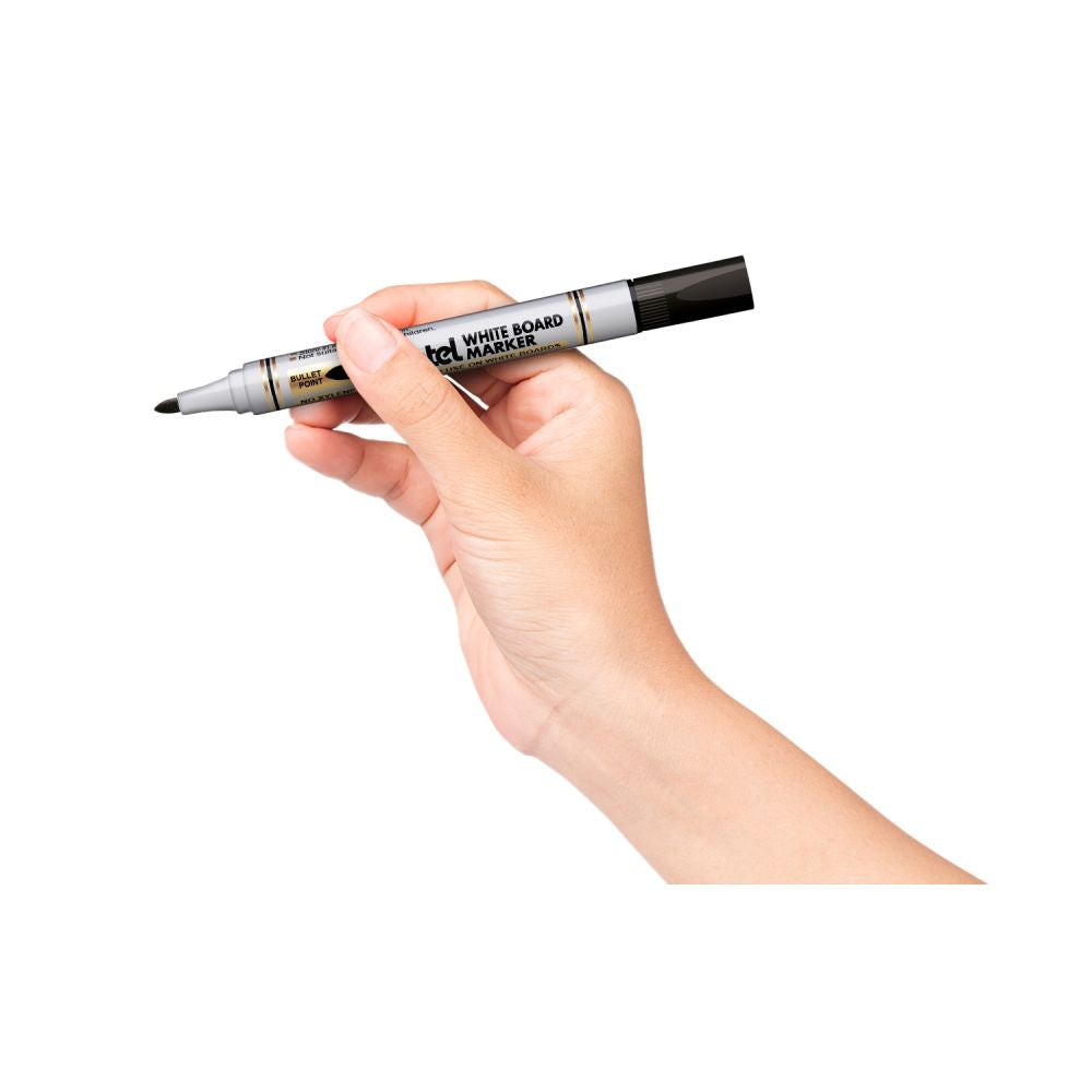 Marker pentru tabla Pentel MW85, varf rotund, 4.2 mm, negru