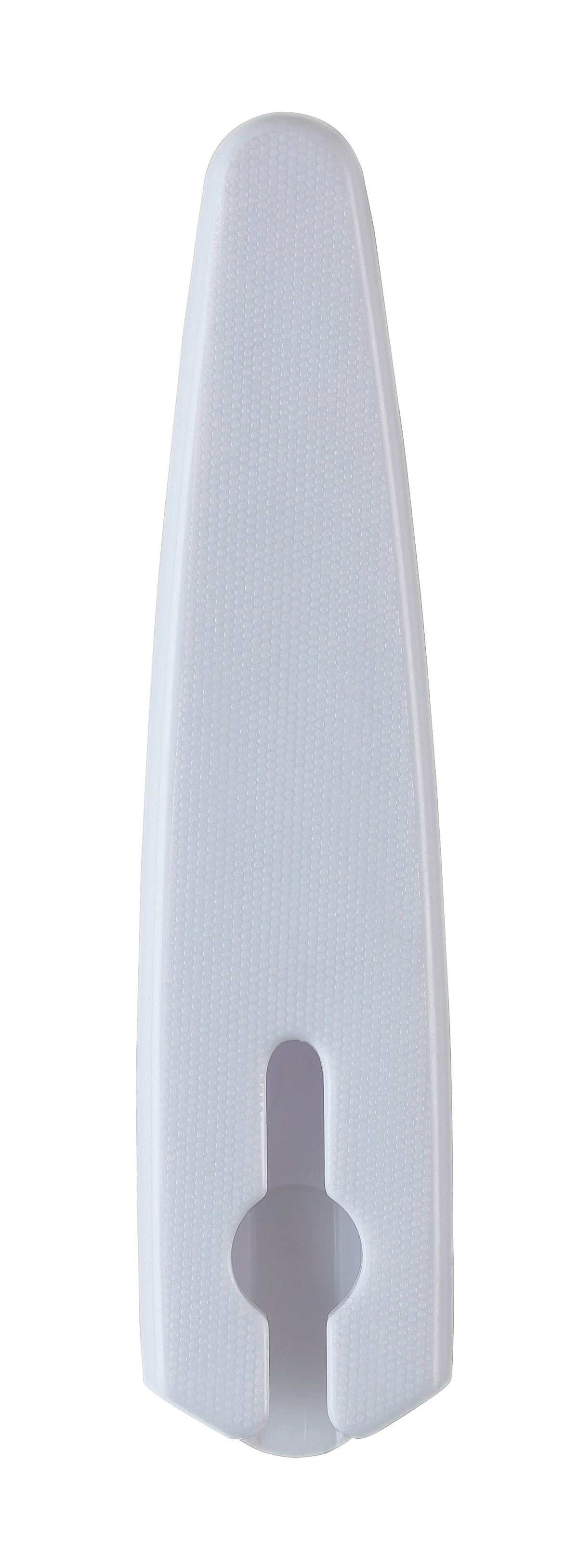 Foarfeca Plus Extra, 17.5 x 5.6 cm, cu strat de fluor, alb / gri