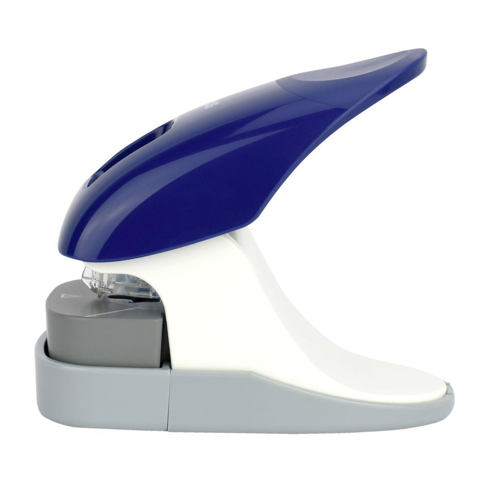 Capsator fara capse Plus SL-112, capacitate 10 coli, albastru