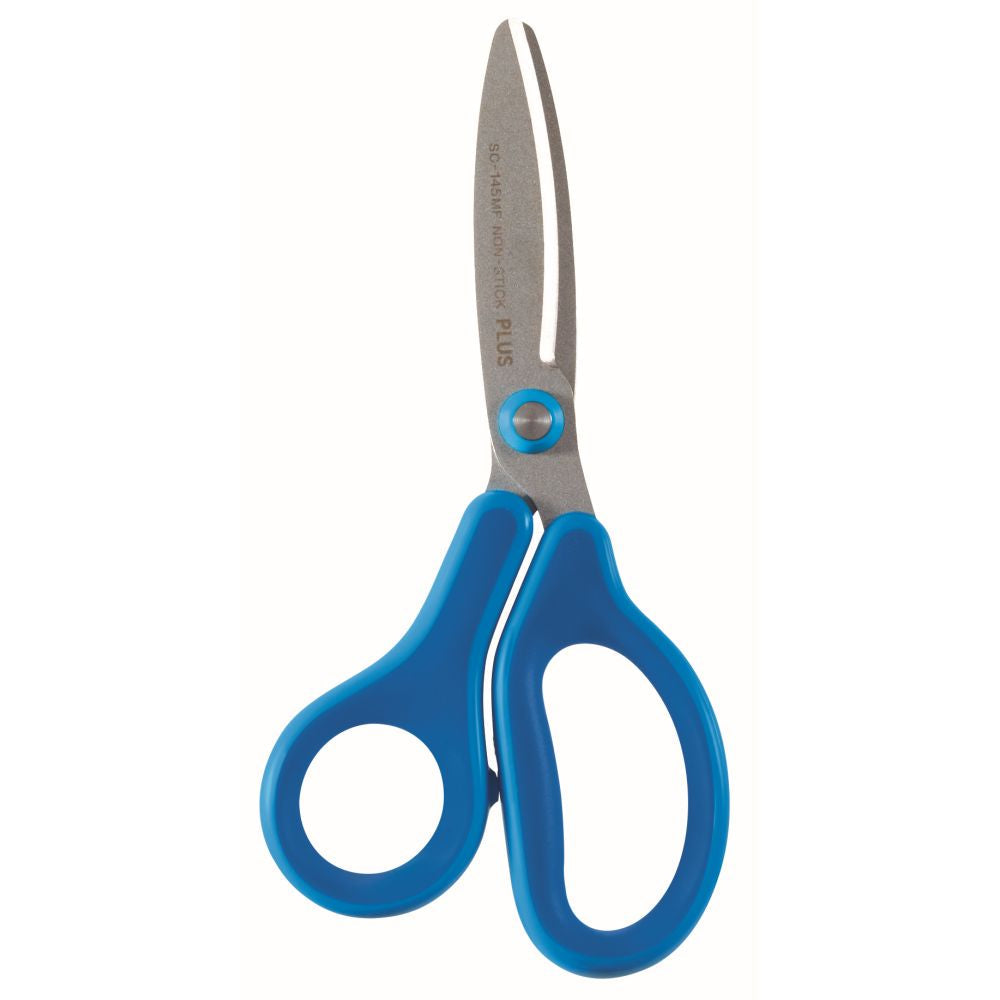 Foarfeca Plus Kids, 14.5 x 5.2 cm, albastru