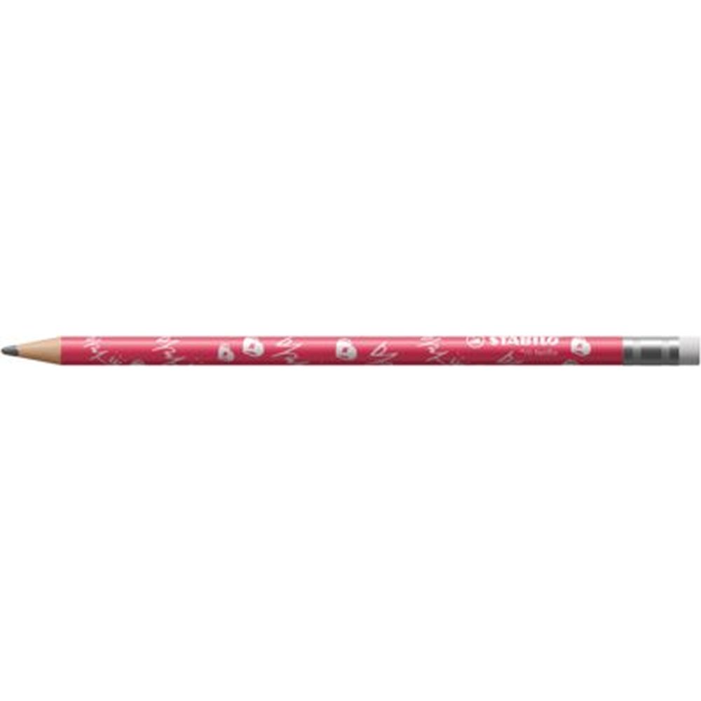 Creion grafit Stabilo K-Pop Demon Hunters, Huntrix, 3 bucati /set