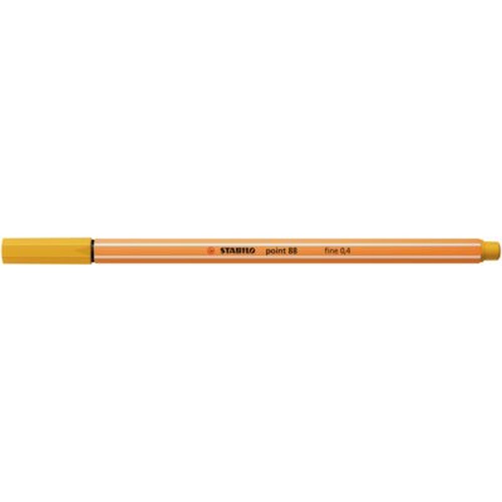 Fineliner Stabilo Point 88, 0.4 mm, maro curry