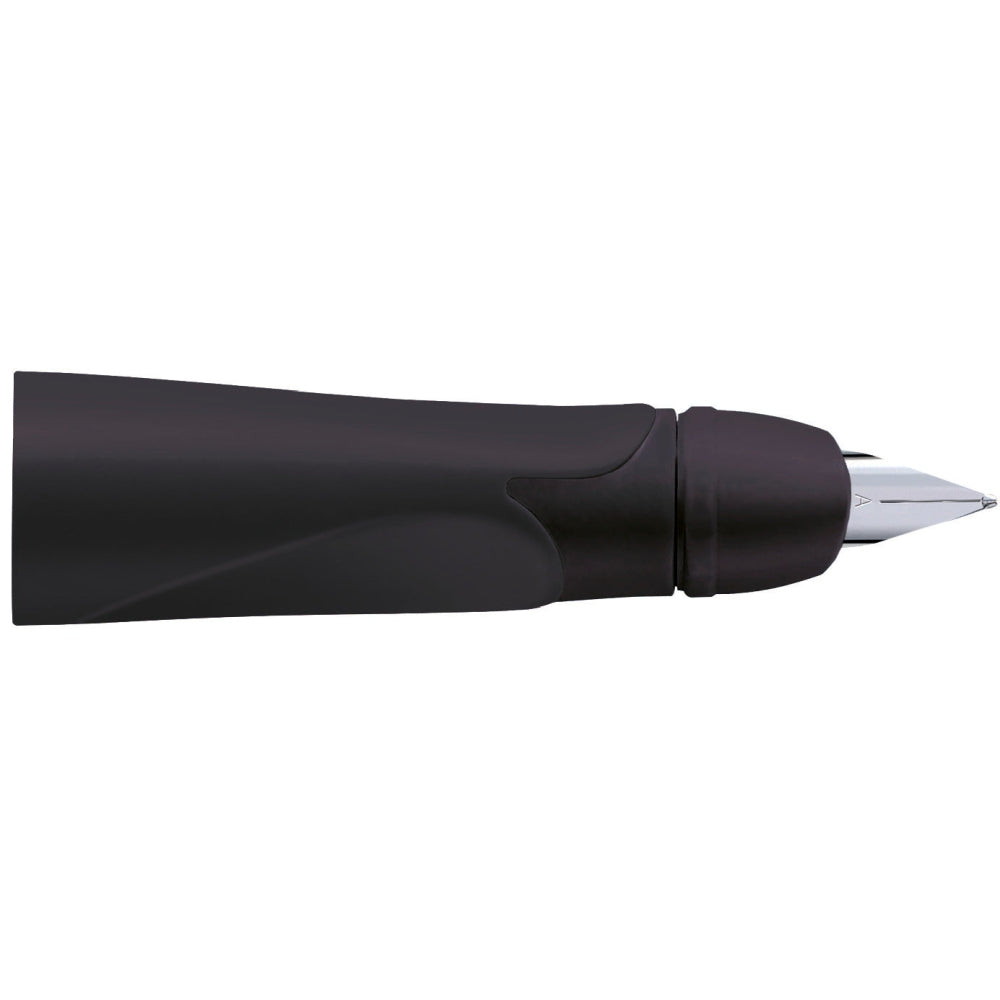 Stilou Stabilo EASYbirdy Timber, A, pentru stangaci, pink, 1 rezerva, corp din lemn, blister