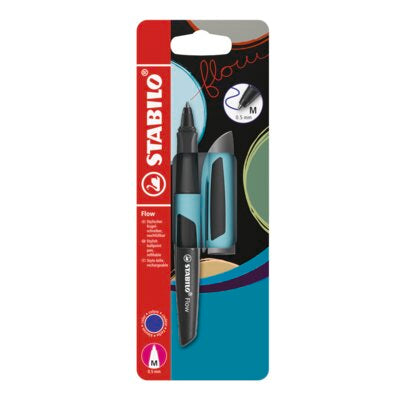 Pix Stabilo Flow, 0.5 mm, M, mina albastra, corp, puristblue, blister
