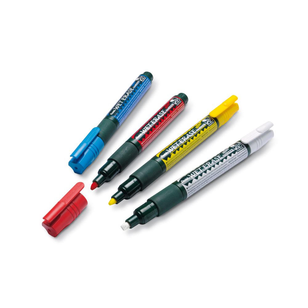 Creta lichida Pentel SMW26, varf tesit, 2 - 4 mm, albastru