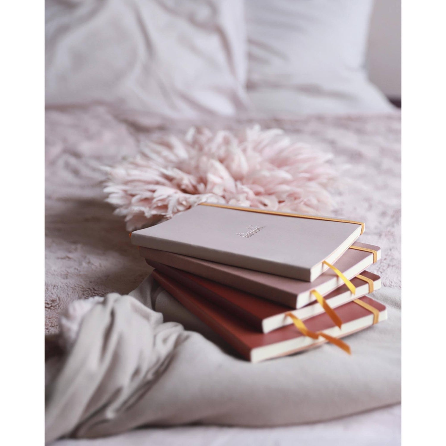 Agenda A5 160 pagini Rhodia roz pal inchis, dictando, coperta flexibila Agenda Rhodia