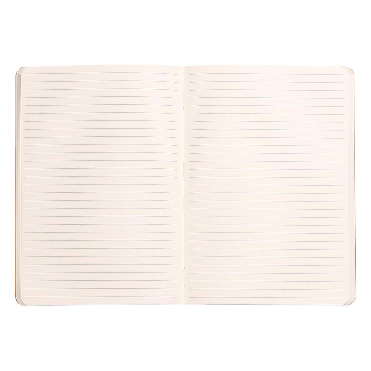 Caiet Agenda A5 Rhodiarama raspberry, liniat, hartie ivory, cu coperta flexibila Agenda Rhodia