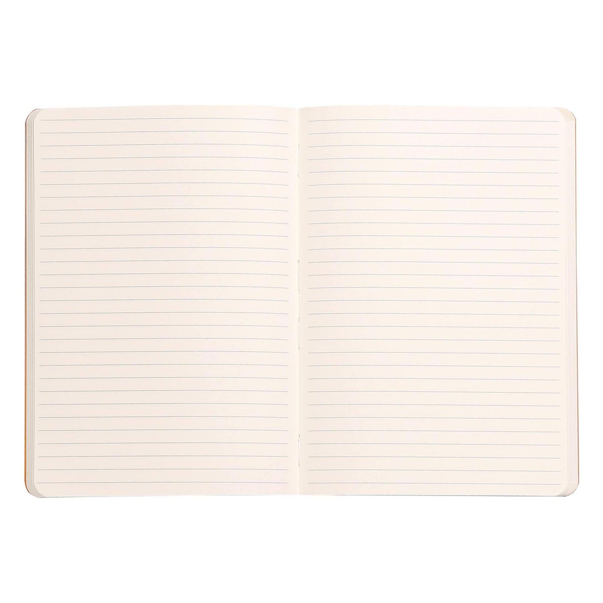 Caiet Agenda A5 Rhodiarama poppy, liniat, hartie ivory, cu coperta flexibila Agenda Rhodia