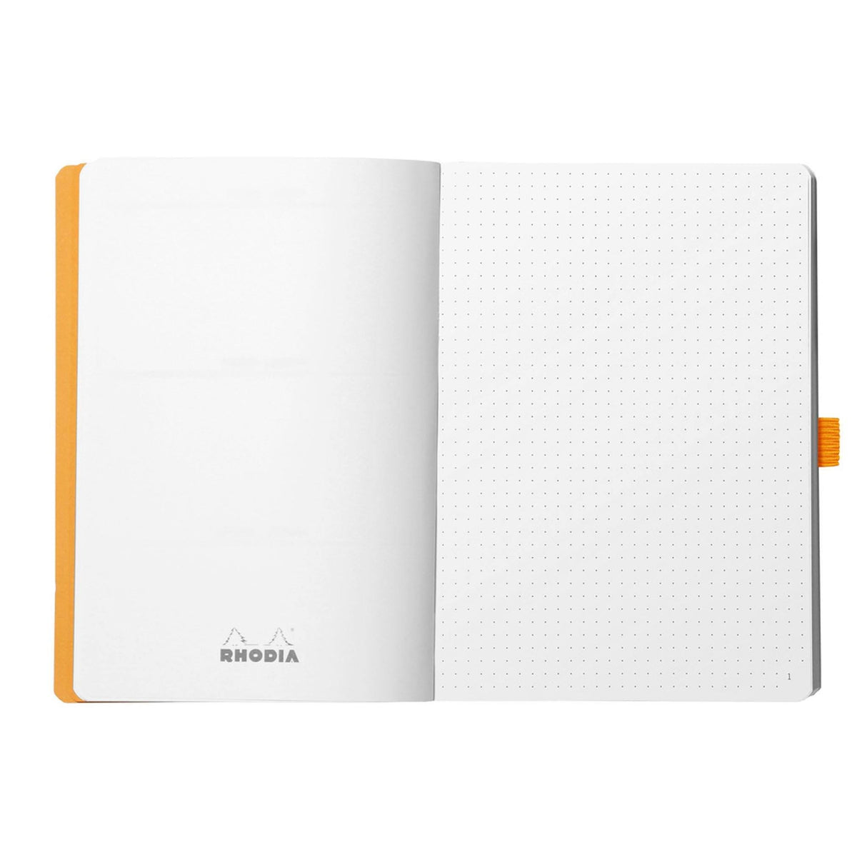 Agenda Lux A5 turqoaz punctat alb fides cu coperta moale Agenda Rhodia