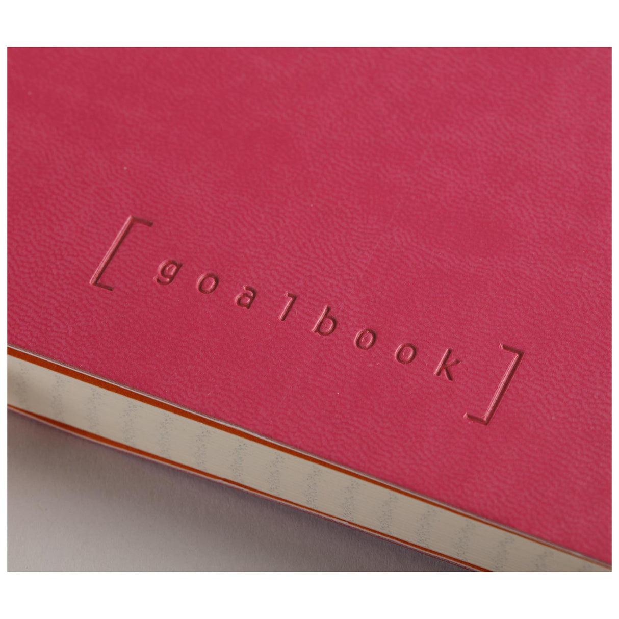Agenda necartonat A5 raspberry punctat alb fides cu coperta moale Agenda Rhodia