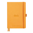 Agenda A5 240 pagini Rhodia GOALBOOK portocaliu, punctat, coperta flexibila Agenda Rhodia