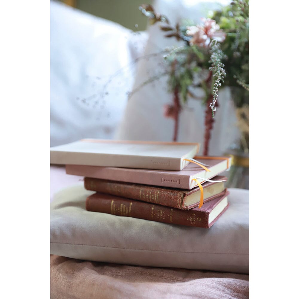 Agenda A5 nedatata, 120 file, punctat, softcover, hartie ivory 90 g / mp, Rhodiorama, rosewood Agenda Rhodia Rhodia