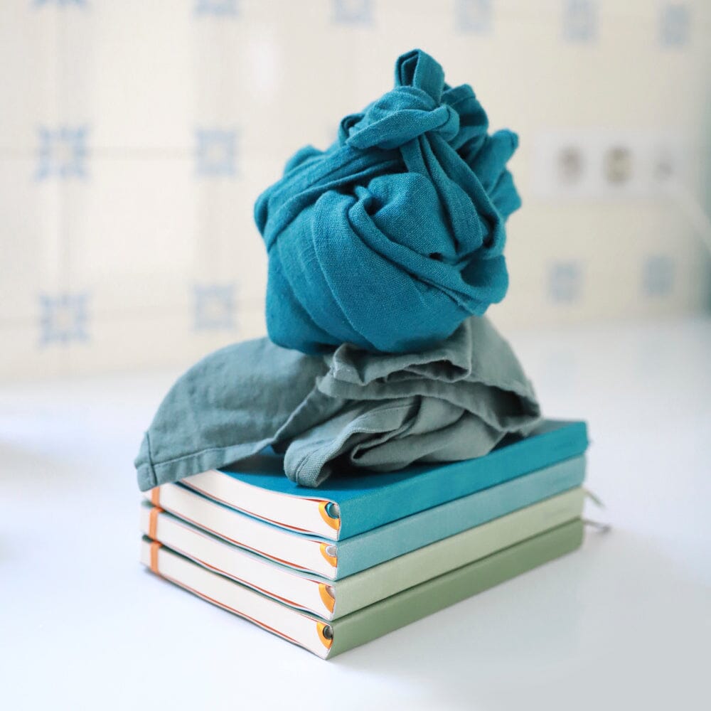 Agenda A5 nedatata, 120 file, punctat, softcover, hartie ivory 90 g / mp, Rhodiorama, sage Agenda Rhodia Rhodia