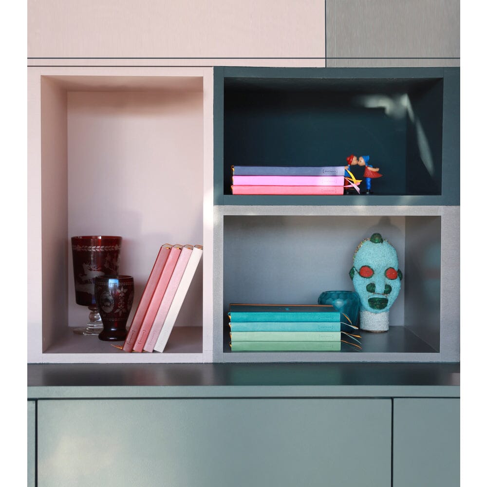 Agenda A5 nedatata, 120 file, punctat, softcover, hartie ivory 90 g / mp, Rhodiorama, peacock Agenda Rhodia Rhodia