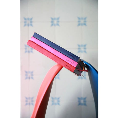 Agenda A5 nedatata, 120 file, punctat, softcover, hartie ivory 90 g / mp, Rhodiorama, midnight Agenda Rhodia Rhodia