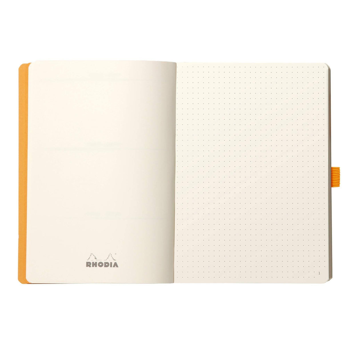 Agenda A5 240 pagini Rhodia GOALBOOK fuchsia, punctat, coperta flexibila Agenda Rhodia