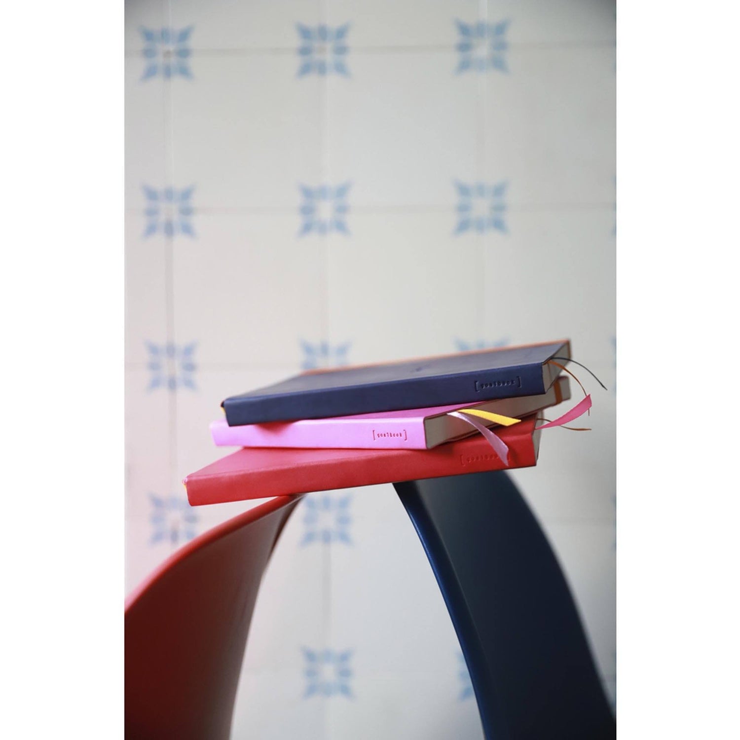 Agenda A5 240 pagini Rhodia GOALBOOK fuchsia, punctat, coperta flexibila Agenda Rhodia