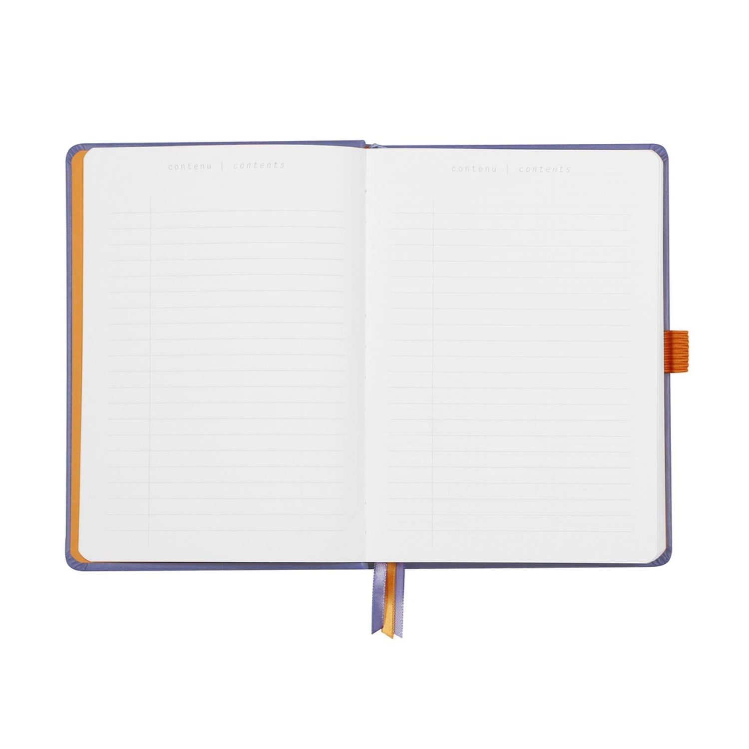 Agenda Lux Goal Book A5 liliac punctata cu coperta rigida Agenda Rhodia