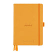 Agenda Lux Goal Book A5 narcisa punctata cu coperta rigida Agenda Rhodia