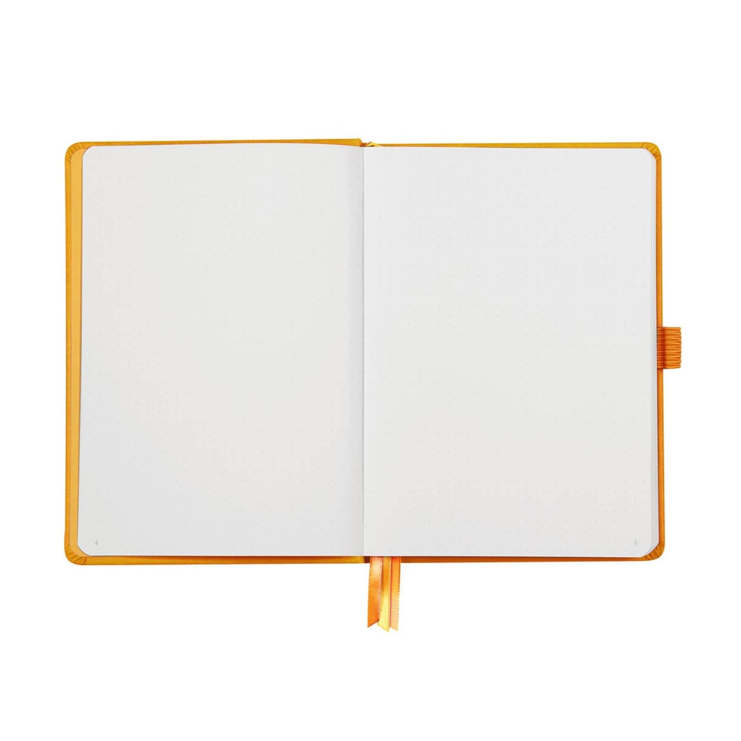 Agenda Lux Goal Book A5 narcisa punctata cu coperta rigida Agenda Rhodia