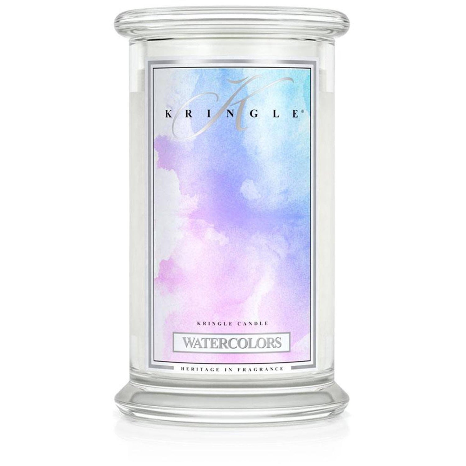 Lumanare parfumata 2 fitile Kringle Candle ''Acuarele'' 624 g Lumanare parfumata Kringle Candle