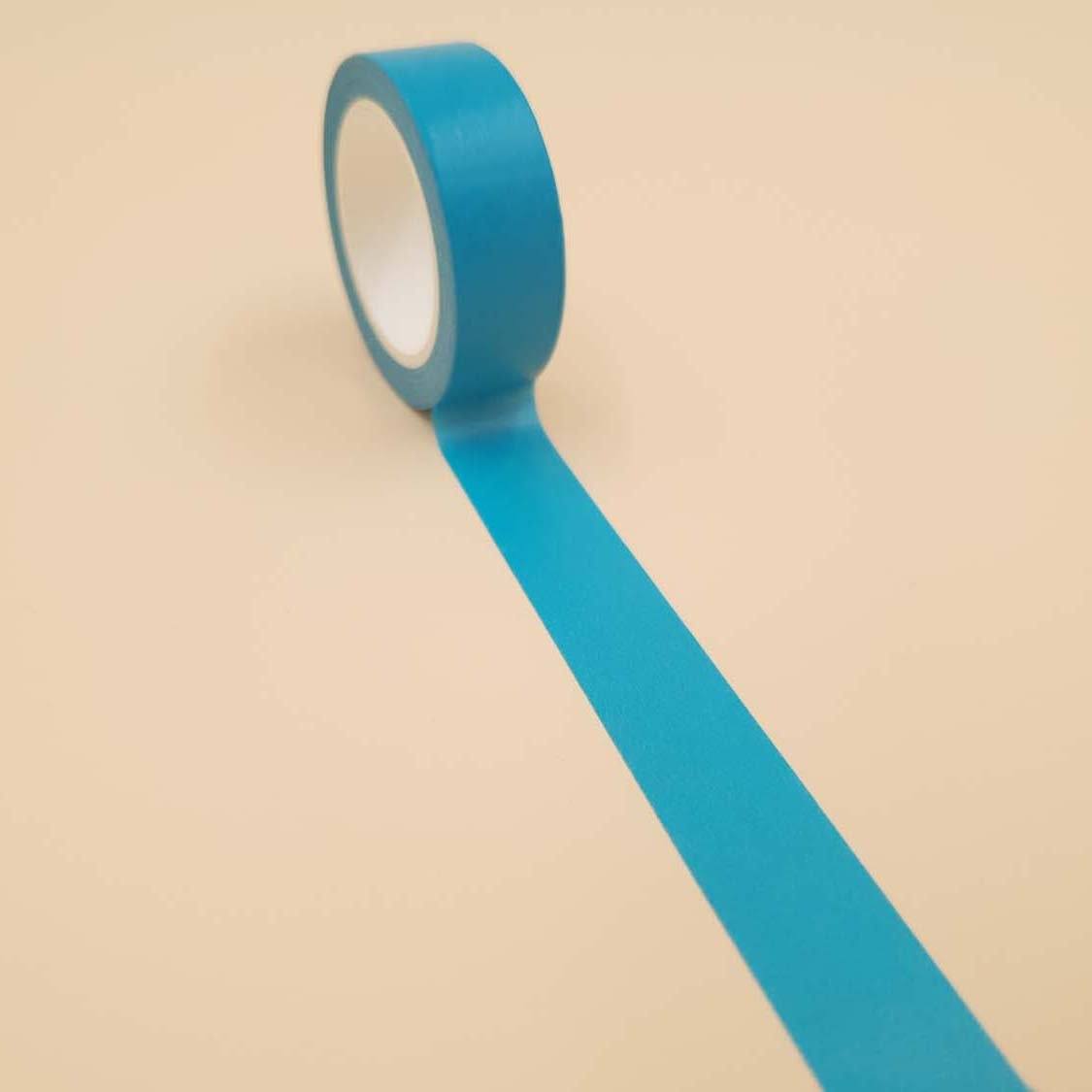 Banda Washi - Albastra Banda Washi Paperie.ro