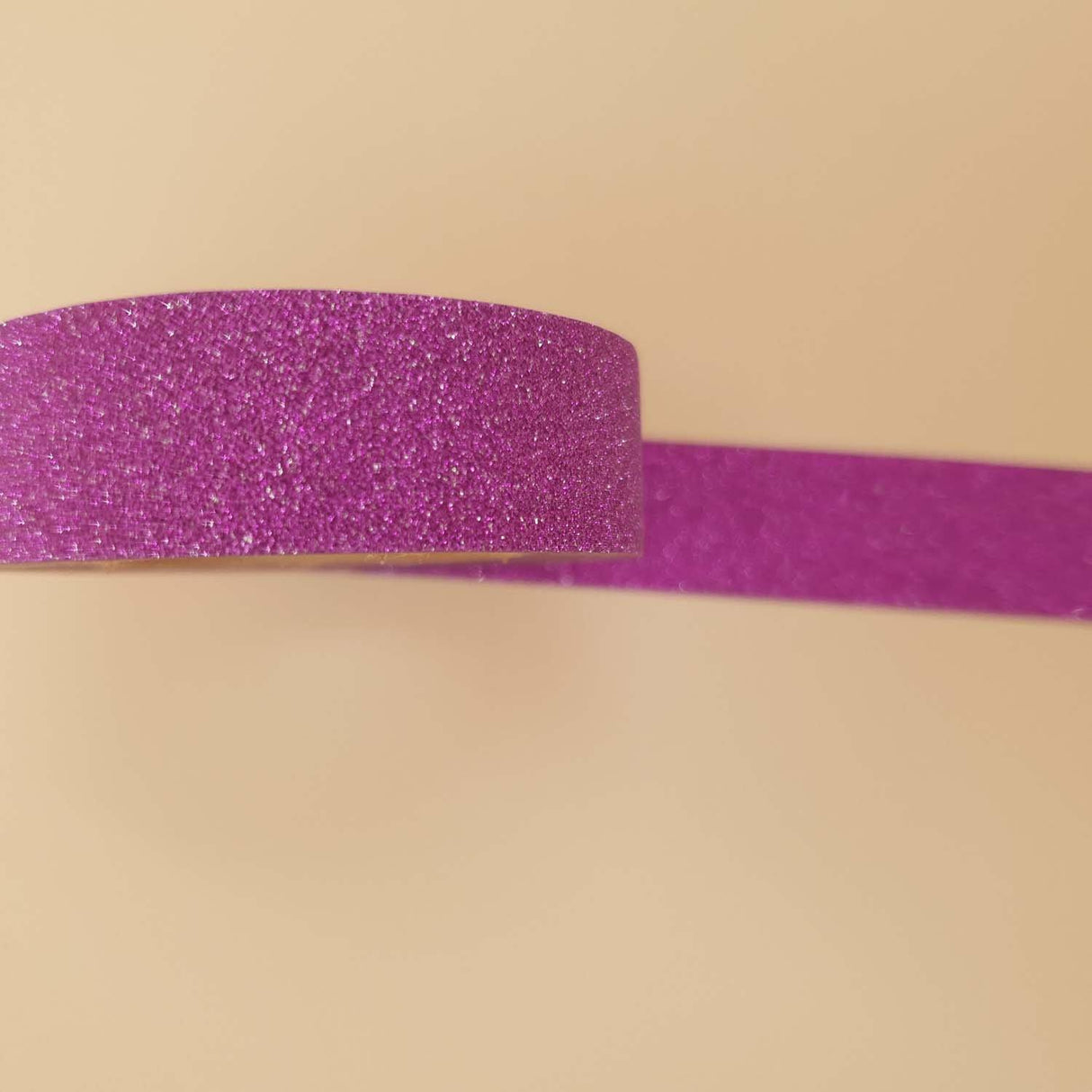 Banda Washi - Lila Cu Sclipici Paperie.ro