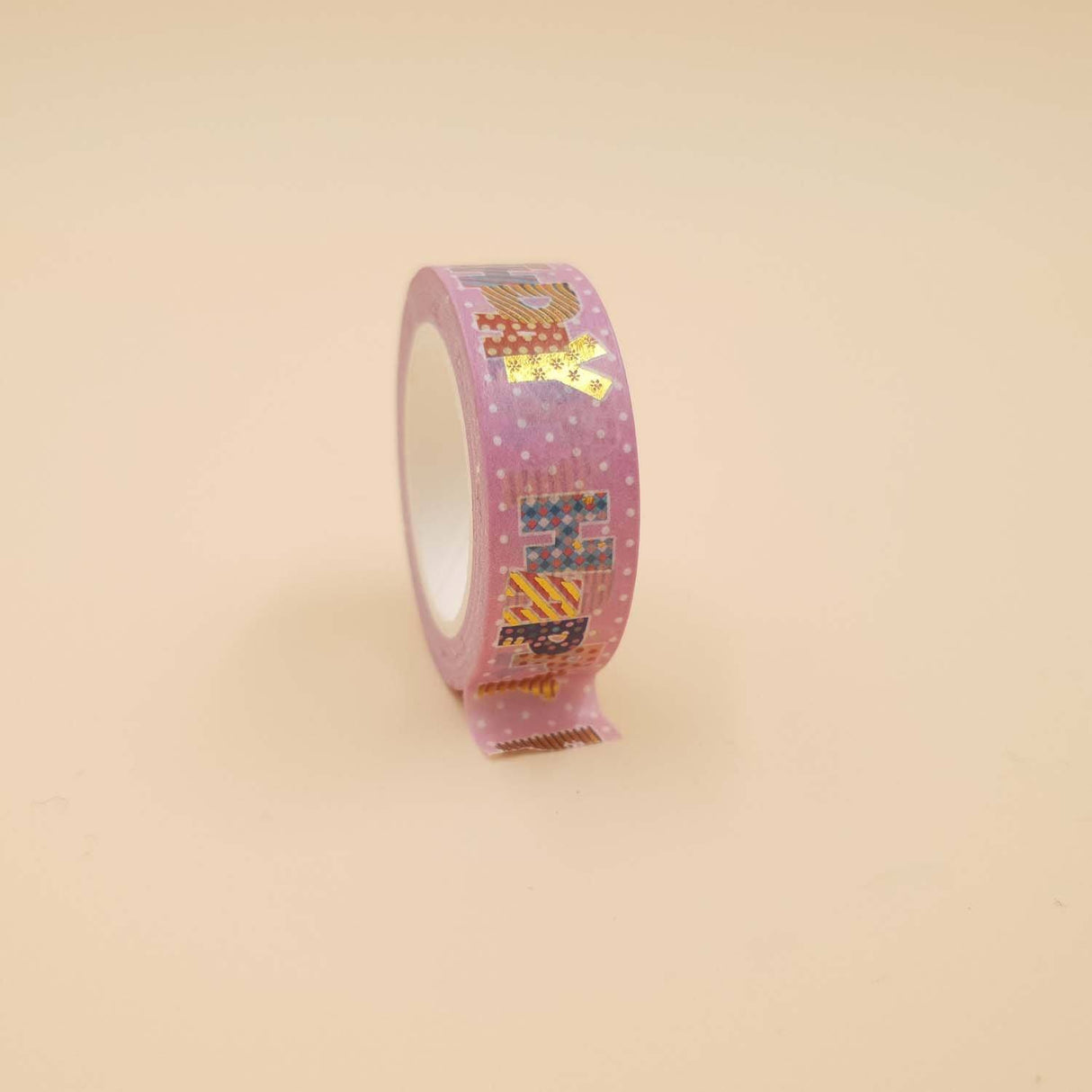 Banda Washi - Roz Model Happy Birthday Paperie.ro