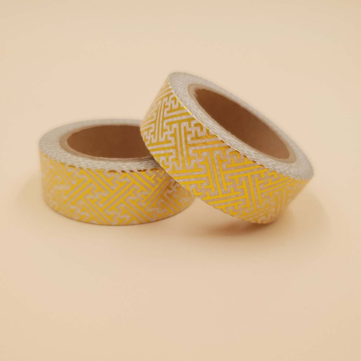 Banda Washi - Alba Model Dungi Aurii Paperie.ro