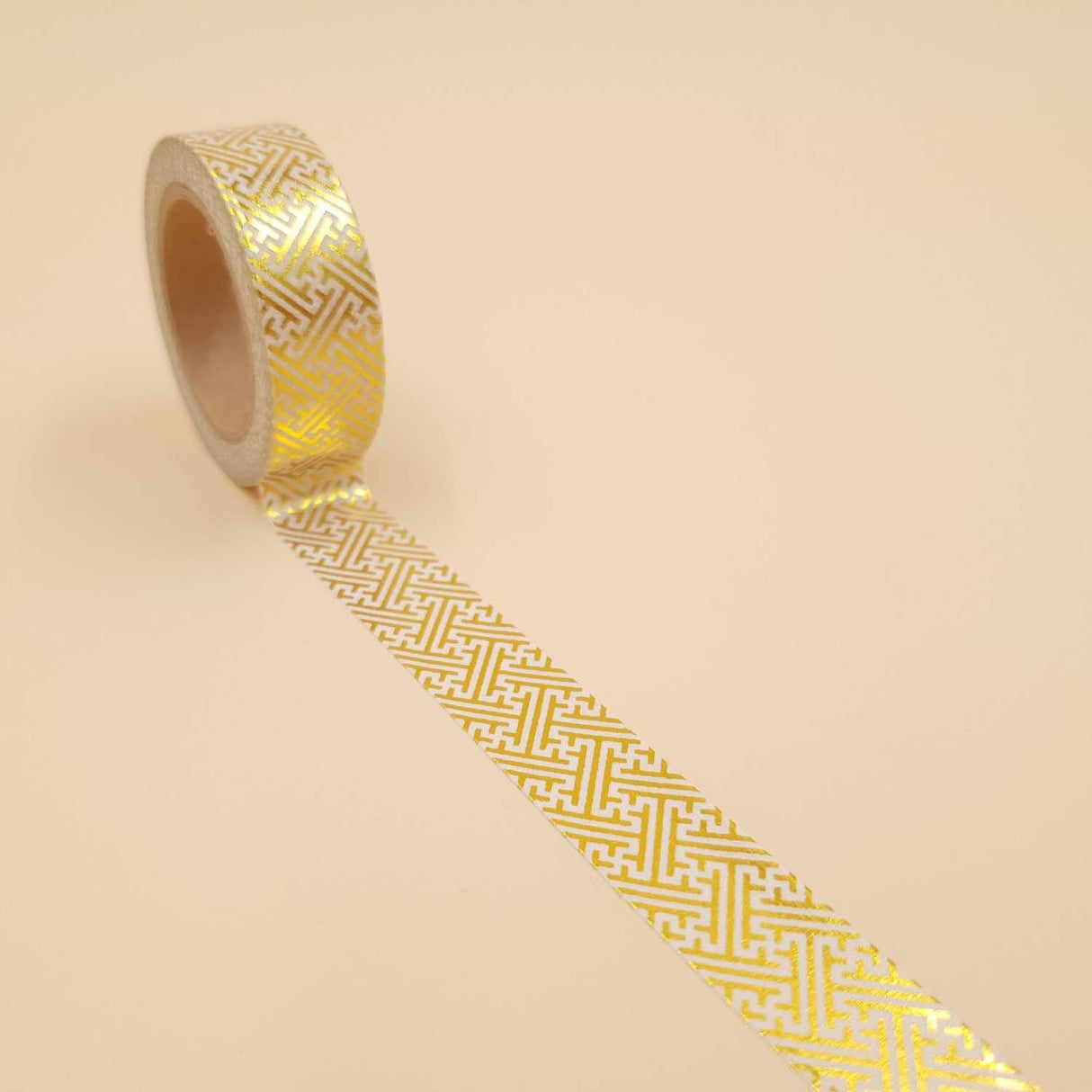 Banda Washi - Alba Model Dungi Aurii Paperie.ro