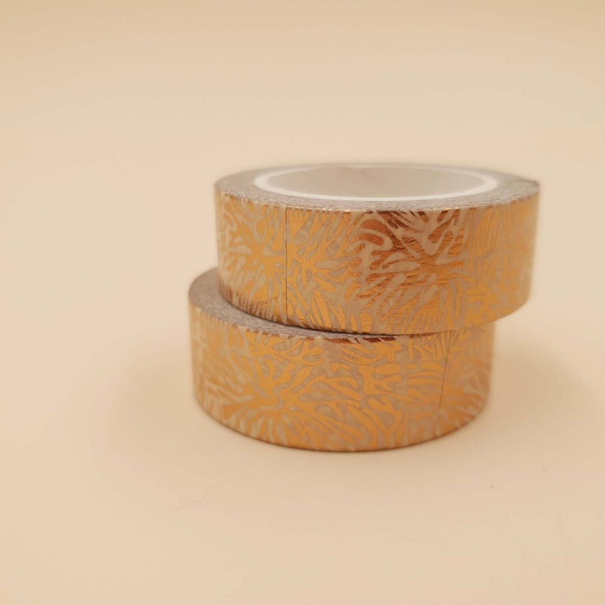 Banda Washi - Galben Pal Model Dungi Aurii Paperie.ro