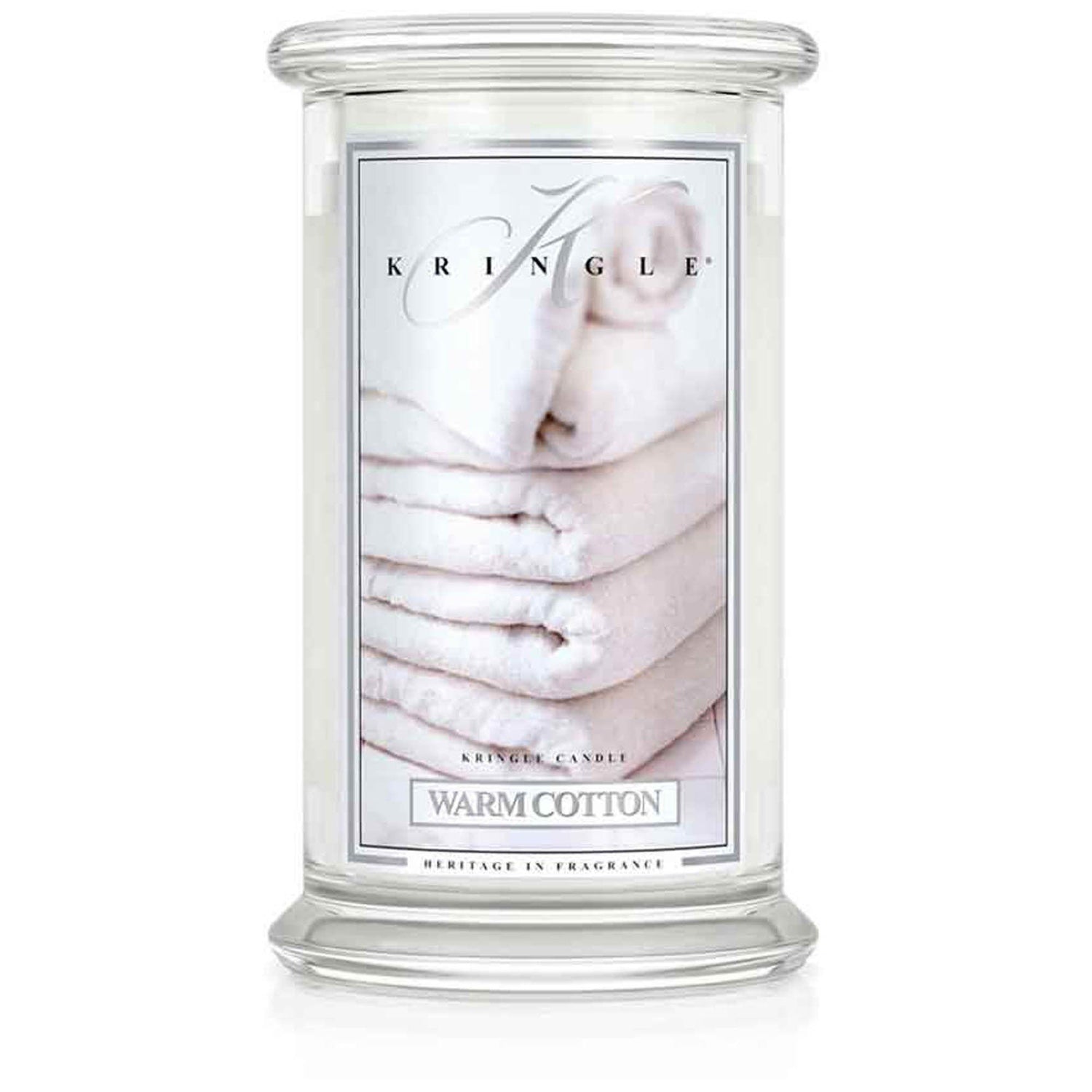 Lumanare parfumata 2 fitile Kringle Candle ''Bumbac cald'' 624 g Lumanare parfumata Kringle Candle