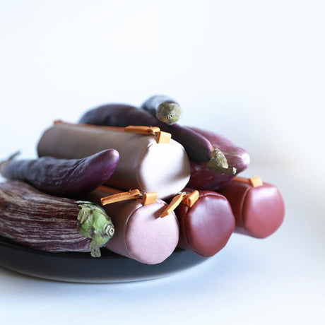 Penar Rhodiarama, rotund, imitatie piele, 5 x 21.5 x 5 cm, Coral Penar Rhodia