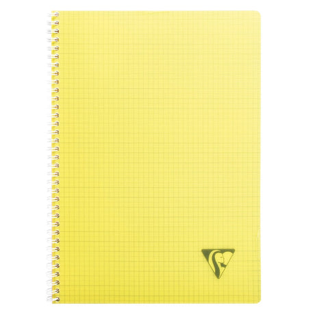 Caiet cu spirala Linicolor Clairefontaine A4, matematica, culori asortate, 50 pagini Caiet Clairefontaine