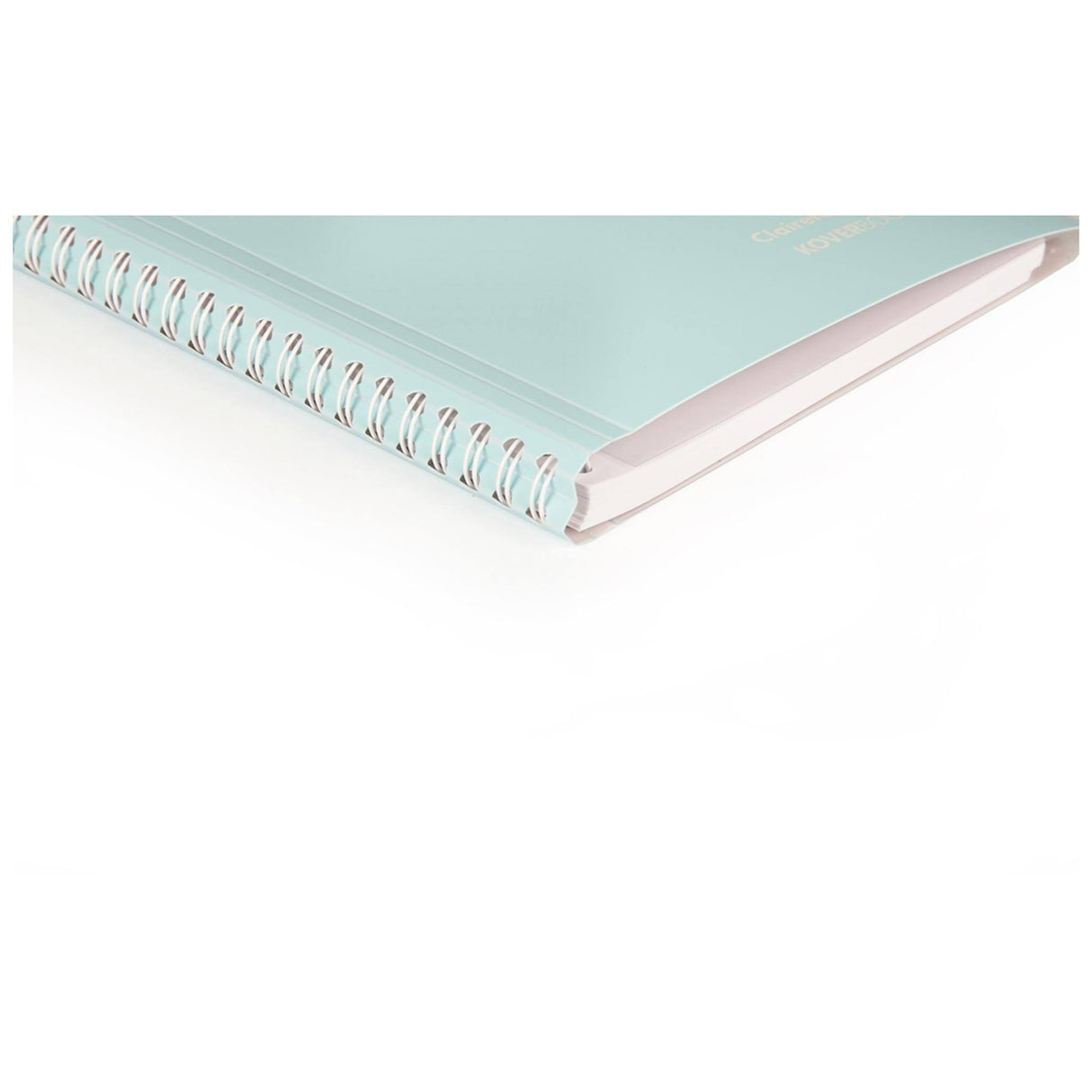 Caiet Koverbook Blush A4 Pastel Clairefontaine, liniat, Coral/Ice blue 80 file Caiet Clairefontaine