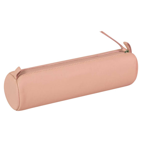 Penar rotund din piele coral Clairefontaine 5,5 x 22 cm Penar Clairefontaine