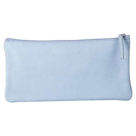 Penar din piele albastru deschis Clairefontaine 22x11 cm Penar Clairefontaine