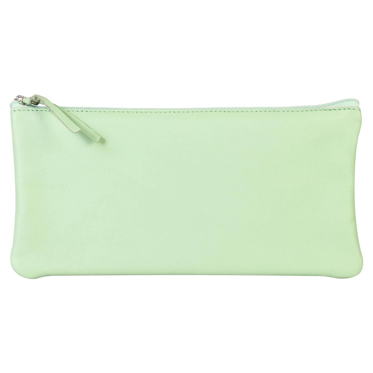 Penar din piele verde mint Clairefontaine 22x11 cm Penar Clairefontaine