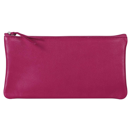 Penar din piele violet Clairefontaine 22x11 cm Penar Clairefontaine