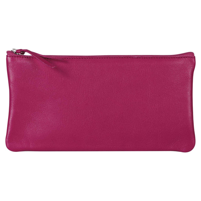 Penar din piele violet Clairefontaine 22x11 cm Penar Clairefontaine