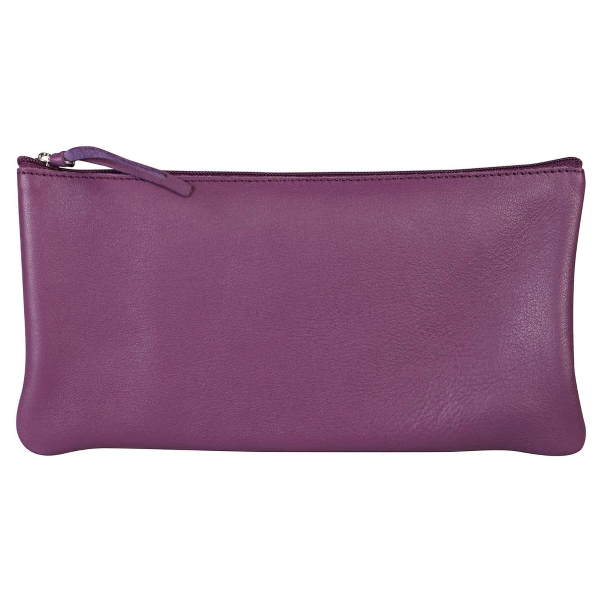 Penar din piele raspberry Clairefontaine 22x11 cm Penar Clairefontaine