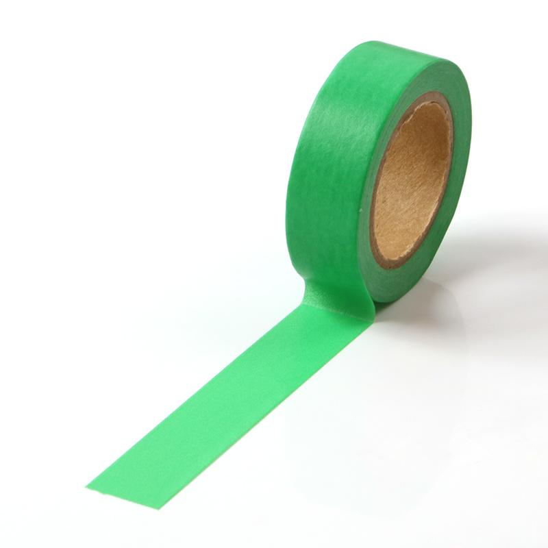 Banda Washi - Verde Banda Washi Paperie.ro