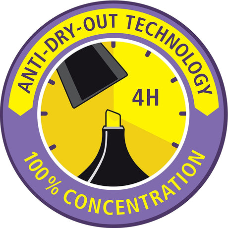 Textmarker Stabilo Swing Cool 4 culori/set Textmarker Stabilo