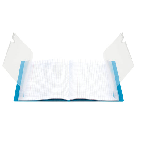 Caiet 24 x 32 cm, 48 file, matematica, coperta PP, hartie 90 g / mp, Koverbook, orange Caiet Clairefontaine
