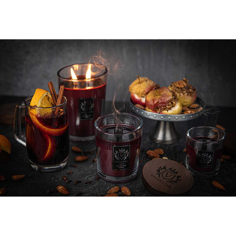 Lumanare parfumata Vellutier, 225 g, Alpine Vin Brulé Lumanare parfumata Vellutier