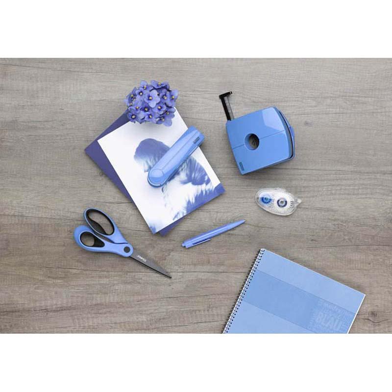 Capsator Novus pentru 25 coli in bleu Capsator Novus|Dahle